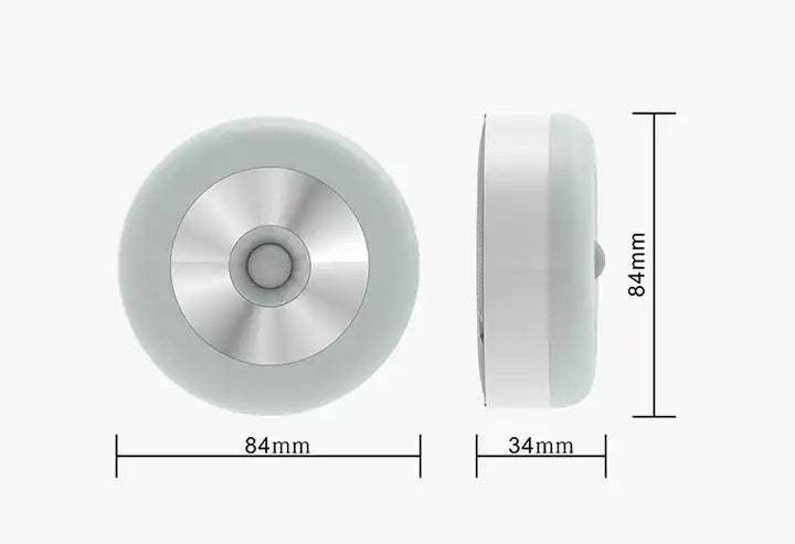 Nattlampa med sensor